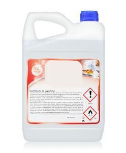 Desinfectante de Superficies (Base Alcohólica) - Envase de 5L