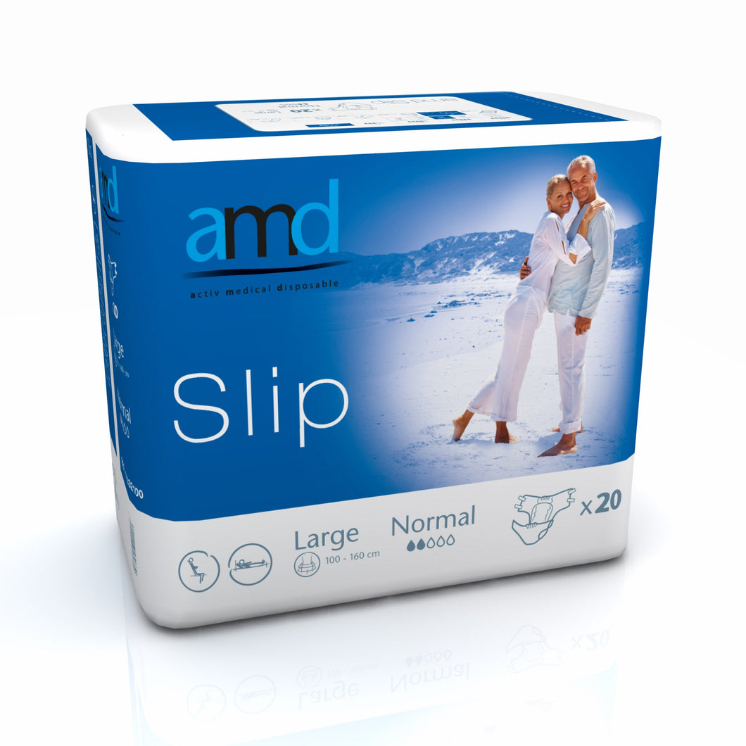 Adult Diapers AMD - Slip Normal - Size L - 20 Units