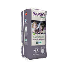 Load image into Gallery viewer, Pull-up Pants Bambo Dreamy Girl Night 15 to 35 kg (4 to 7 years old) - 10 units
