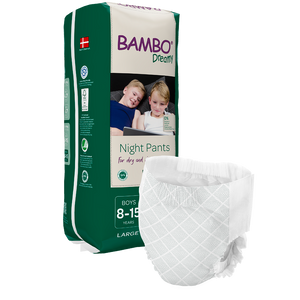 Pull-up Pants Bambo Dreamy Boy Night 35 to 50 kg (8 to 15 years old) - 60 units