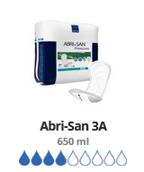 Apósitos Anatómicos Abena Abri-San Premium 3A - 28 Unidades