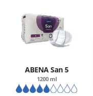 Incontinence Pads Abena San Premium 5 - 36 Units