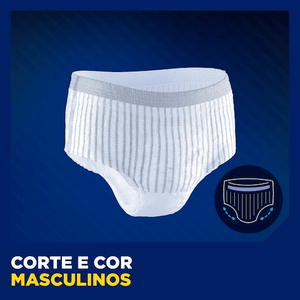 Fraldas Cuecas Tena Men Premium Fit Protective Underwear Maxi S/M - 12 Unidades