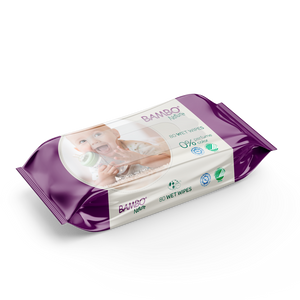 Wet Wipes Bambo Nature Unscented - 80 units