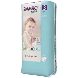 Diapers Bambo Nature 3 M 4-8Kg - 156 units