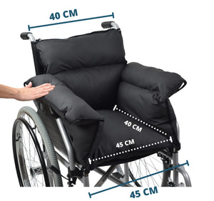 Funda protectora para cabecera de silla de ruedas y sillón