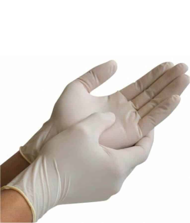 Latex Gloves - 100 units - Size L
