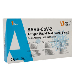 Testes Rápidos COVID-19 Antigénio (Zaragatoa) - Alltest - 25 unidades (Envio Gratuito)