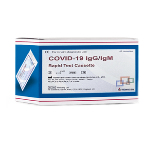 Testes Rápidos COVID-19 IgG/IgM - Caixa com 40 unidades