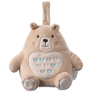Tommee Tippee Grofriend - Bennie o Urso, o adormece bebés recarregável com luz, som e sensor de choro