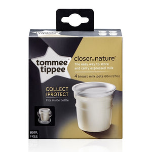 Tommee Tippee Closer to Nature - Bolsas de almacenamiento de leche materna 36 unidades (350 ml)