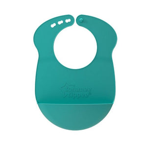 Tommee Tippee - Babete Silicone Roll n Go Verde